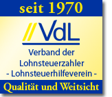 VdL-Lohnsteuerhilfeverein seit 1970 aktiv